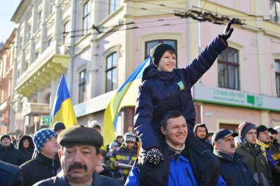 Мітинг в Чернівцях (фоторепортаж, відео)