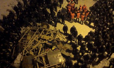 Нічний штурм Майдану міліція назвала благоустроєм