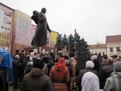 Буковинці закликали США і ЄС запровадити санкції до посадовців України