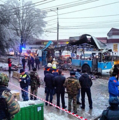 У Волгограді ще один вибух — на зупинці в тролейбусі