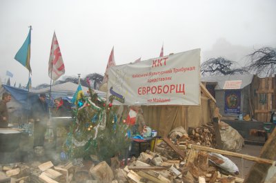 На Новий рік на Євромайдані послабили "сухий закон"