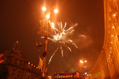 На Новий рік на Євромайдані послабили "сухий закон"