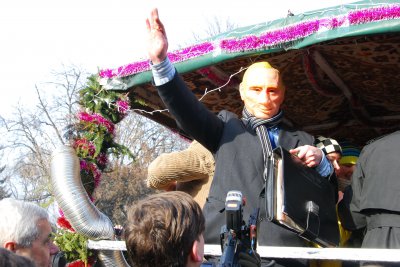 Головним політичним персонажем на Вашківецькій маланці був Путін
