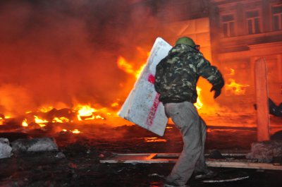 На Грушевського знову пекло: є постраждалі