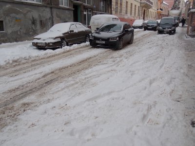 На чернівецьких дорогах затори