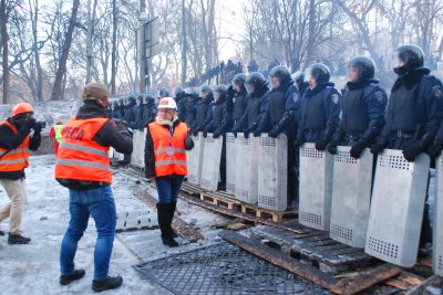 Журналісти пояснили силовикам, що вони не мішені