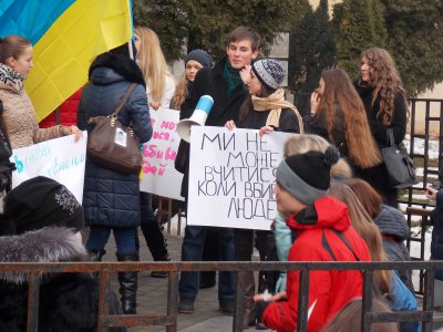 Євромайдан у Чернівцях збирається о 13.00