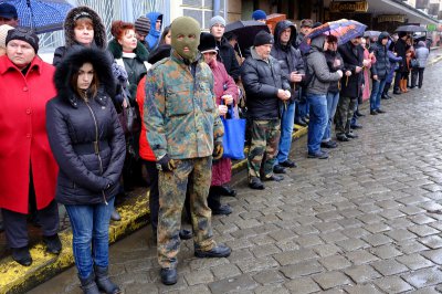 Три тисячі чернівчан провели в останній шлях Олександра Щербанюка