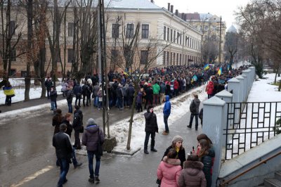 У Чернівцях мають з’явитися вулиці Щербанюка і Героїв Майдану, - страйком ЧНУ