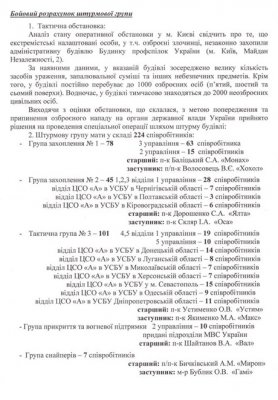 Москаль оприлюднив плани по силовому розгону Майдану (документи)