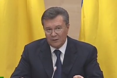 Янукович заявив, що він не тікав, а був змушений виїхати