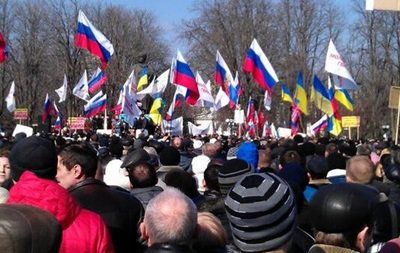 Луганську ОДА захопили учасники "Російської весни"