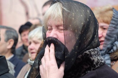 Чернівці попрощалися з Героєм Майдану Василем Аксениним