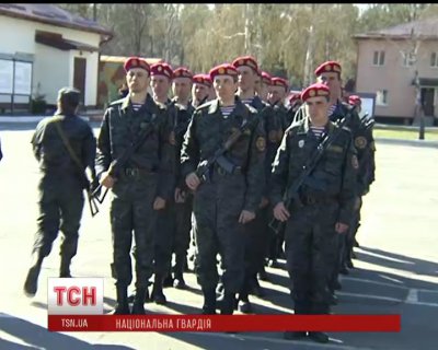 Перший батальйон Національної гвардії склав присягу