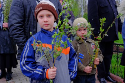 Вербна неділя в чернівецьких храмах