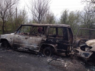 Біля Слов’янська невідомі обстріляли блок-пост. Одна особа загинуло, троє поранені