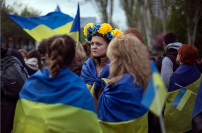У Донецьку сепаратисти взяли в заручники учасників акції за єдність України
