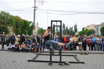 У Чернівцях відбулися змагання з воркауту