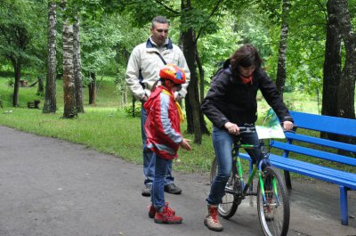 Чернівецькі пластуни влаштували велогонку