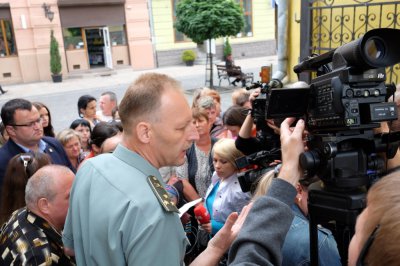 У Чернівцях пікетували обласний військкомат