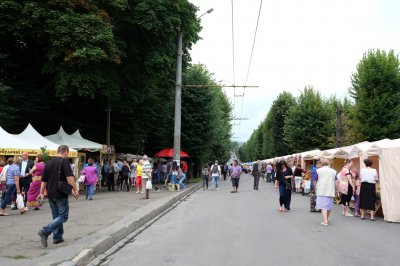 Від футболки до ковбас: чим торгують на "Петрівському ярмарку" (ФОТО)