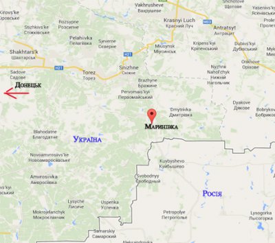 Біля пункту перетину "Маринівка", на кордоні з Росією, йде бій