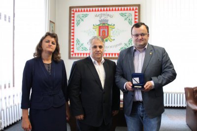Каспрука нагородили медаллю Сенату Румунії