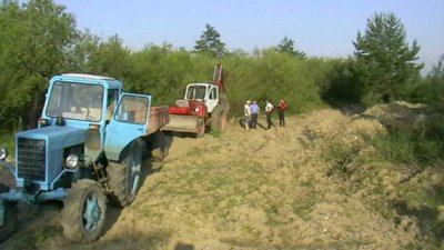 На Буковині впіймали двох крадіїв гравію