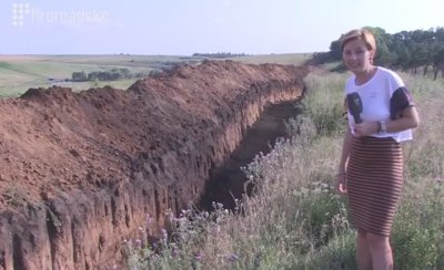 На Харківщині вздовж кордону риють рів завширшки 4 метри
