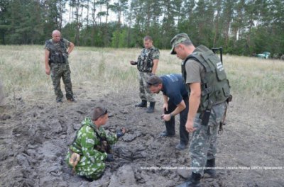 Прикордонники передали спостерігачам ОБСЄ докази обстрілу України з території Росії
