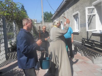 У виправній колонії на Буковині святкували свято медового спасу (ФОТО)