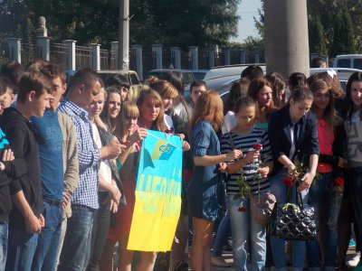 У Чернівцях зустрічали буковинських військових із зони АТО (ФОТО)