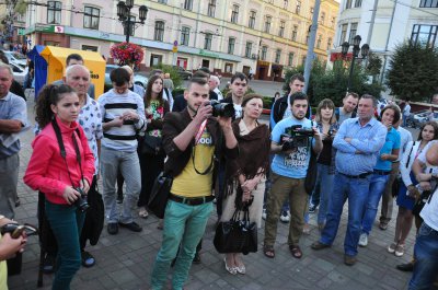 Чернівецькі журналісти вшанували пам’ять Георгія Гонгадзе (ВІДЕО)