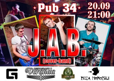 Pub 34 - рок-група "J.A.B."