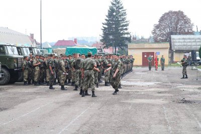 На Схід відправилися 150 буковинських прикордонників (ФОТО)