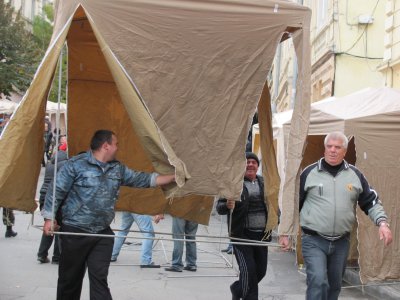 Чернівці готуються до свята (ФОТО)