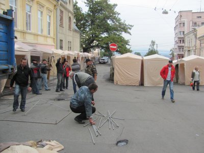 Чернівці готуються до свята (ФОТО)