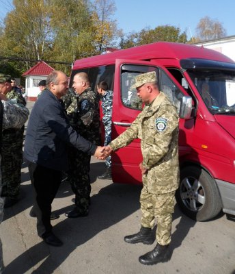 Із зони АТО повернулися 15 буковинських автоінспекторів