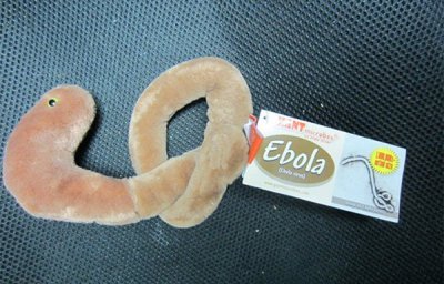 Іграшки, які зображують вірус Ебола, створили справжній фурор на ринку