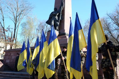 У Чернівцях відзначили визволення України (ФОТО)