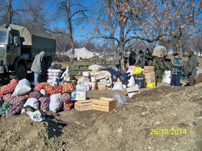 Чернівецький волонтер привіз допомогу військовим на лінію фронту