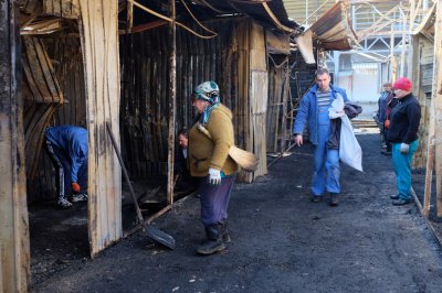 Ринок «Центральний» відбудують за два тижні (ФОТО)