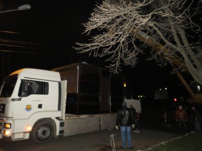 Скандальний кіоск у центрі Чернівців демонтували