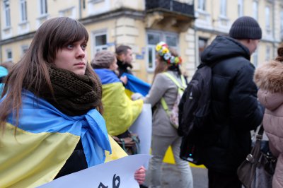 Чернівцями пройшов Марш Гідності та Свободи (ФОТО)