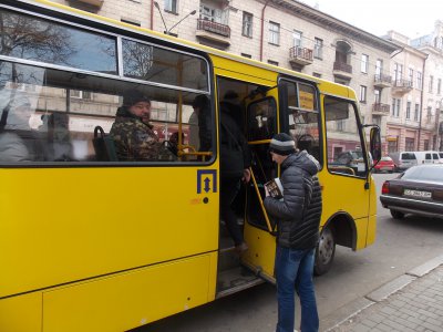 З першого грудня проїзд у маршрутках - три гривні (ФОТО)