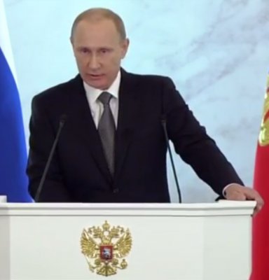 Курс рубля відреагував на виступ Путіна різким падінням