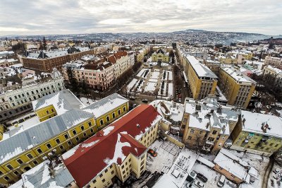 В Інтернеті розмістили вражаючі фото Чернівців з висоти пташиного польоту (ФОТО)