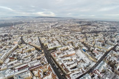 В Інтернеті розмістили вражаючі фото Чернівців з висоти пташиного польоту (ФОТО)