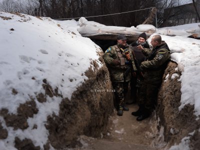 Відомий фотохудожник з Франції Юрій Білак презентував буковинцям кадри із зони АТО (ФОТО)