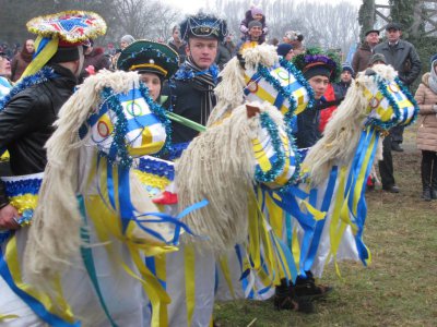 У Чернівцях у музеї просто неба танцювали коні та ведмеді (ФОТО)